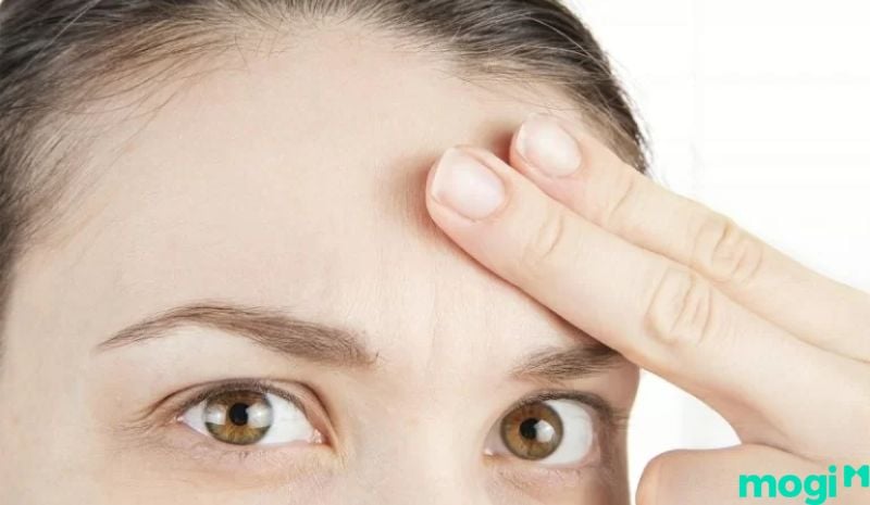 Giật thịt ở trán mang đến điềm báo tốt về hoc hành, thi cử