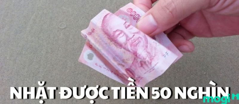 Nằm mơ nhặt được tiền
