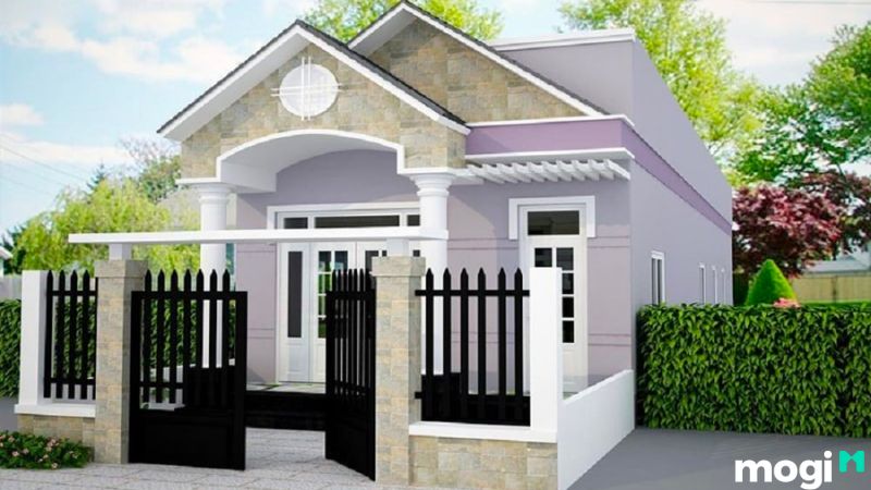 Chi phí xây nhà cấp 4 mái tôn 80m2