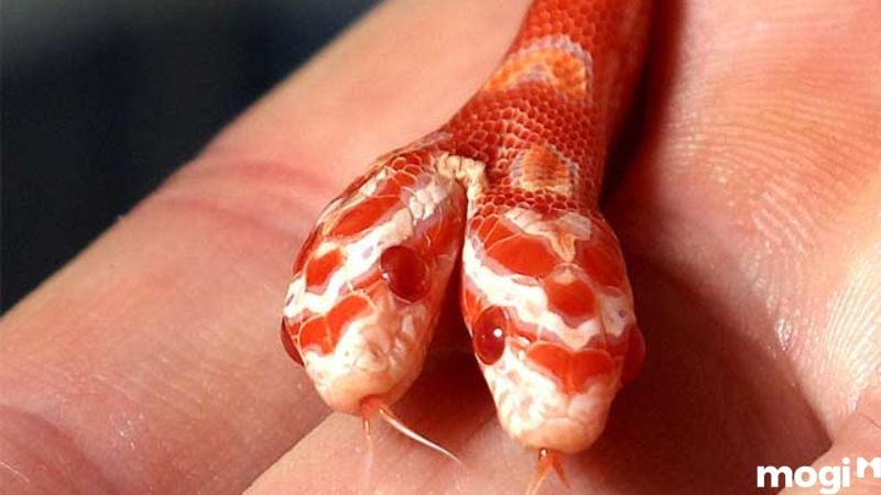 Nằm mơ thấy rắn hai đầu 