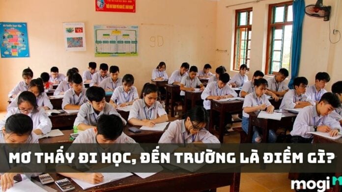 mơ thấy đi học