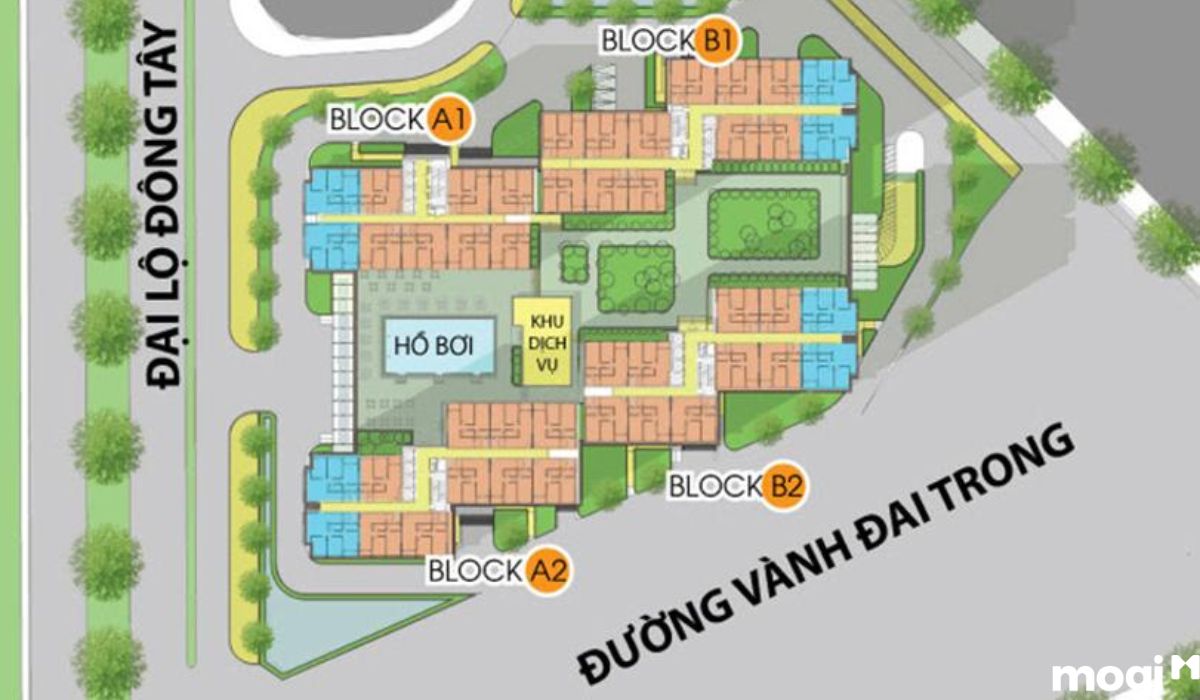 Vị trí cho thuê chung cư city gate