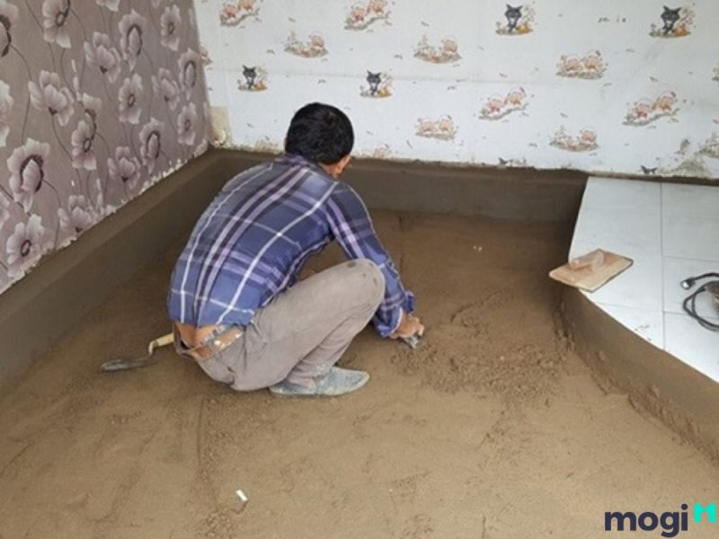 nâng nhà chống ngập
