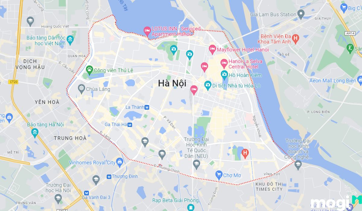 vị trí hà đông