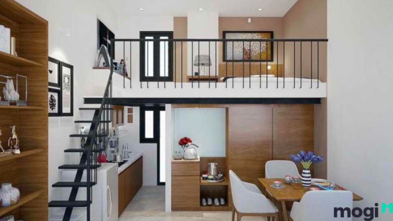 Chi phí xây nhà gác lửng 3 phòng ngủ