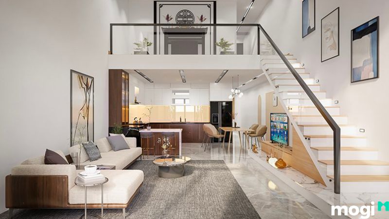 Chi phí xây nhà gác lửng 3 phòng ngủ