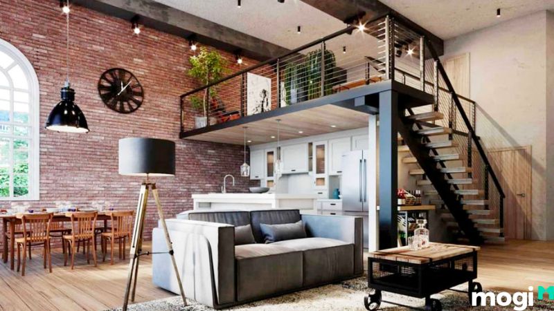 Chi phí xây nhà gác lửng 3 phòng ngủ