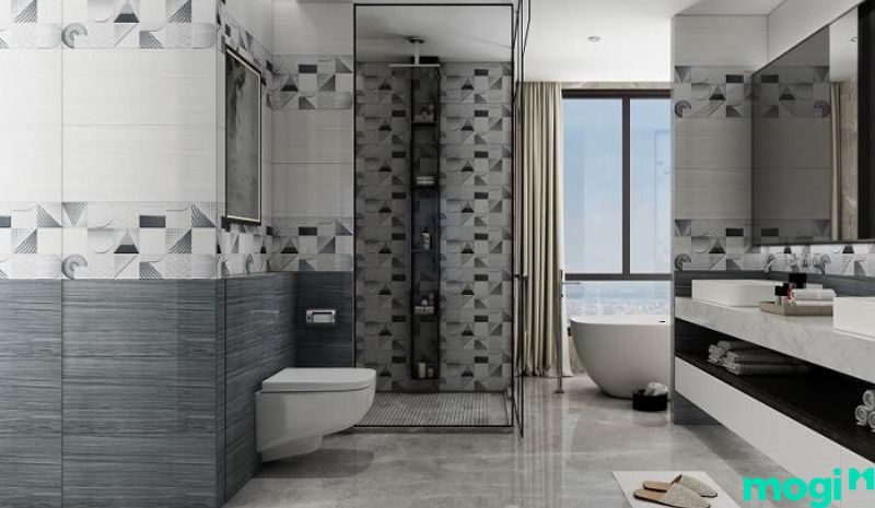 Phối màu gạch nhà vệ sinh vô cùng cần thiết