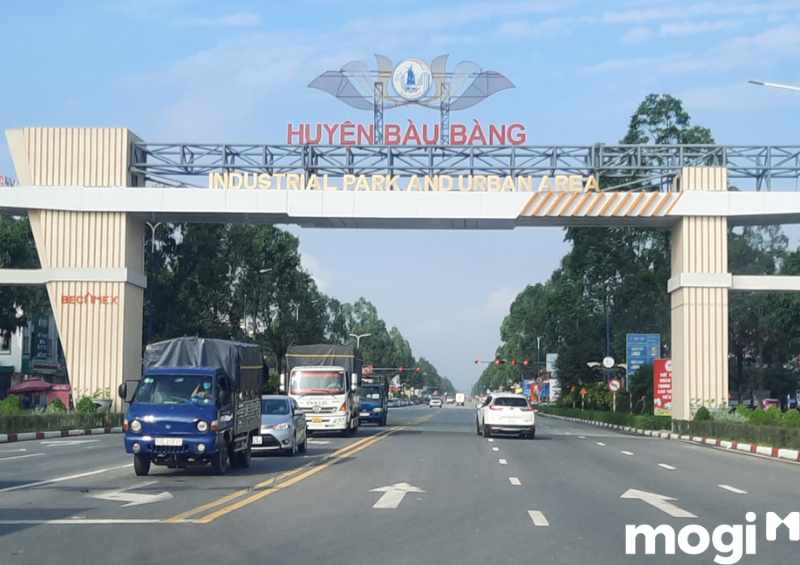 Cơ sở hạ tầng kỹ thuật huyện Bàu Bàng Bình Dương