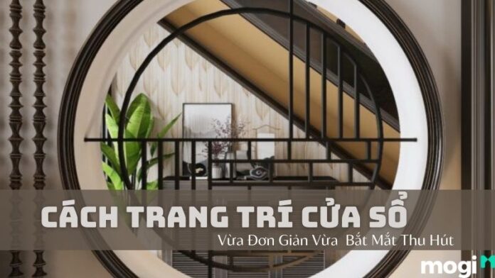 trang trí cửa sổ