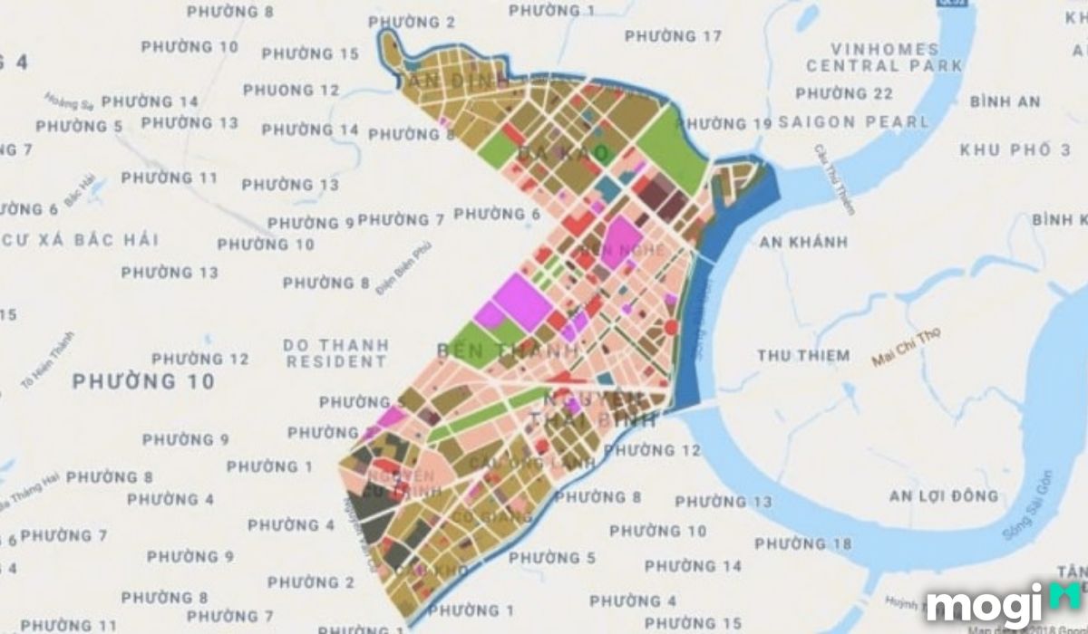 vị trí quận 1