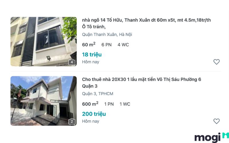 mẫu tiêu đề đăng tin chuẩn tại mogi