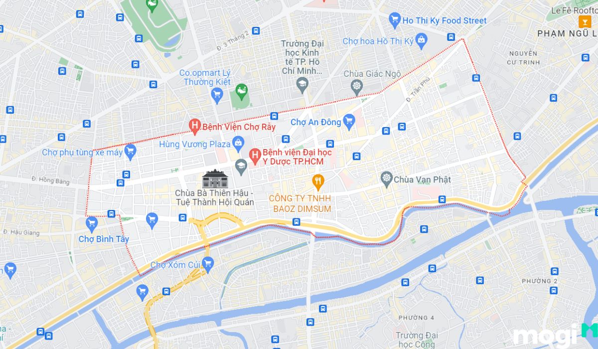 Vị trí quận 5