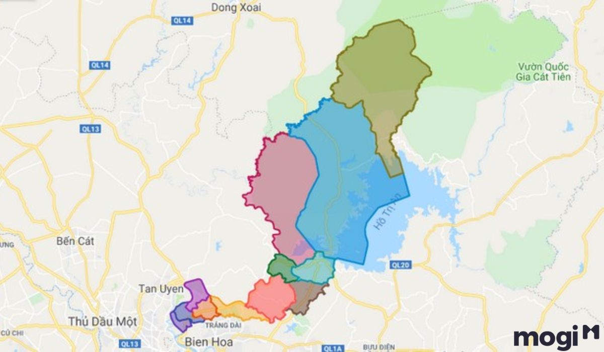 vị trí huyện vĩnh cửu