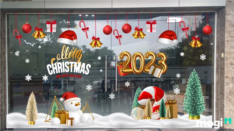Trang trí Noel quán Cafe