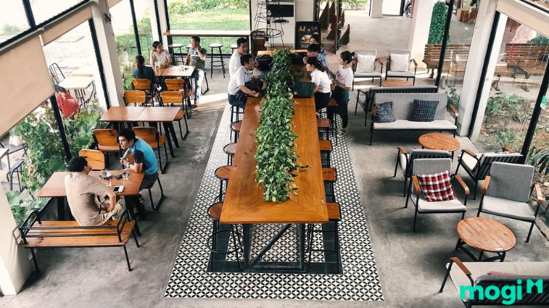 Trang trí Noel quán cafe