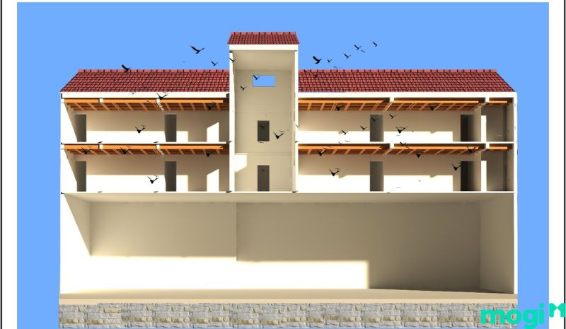 Chi phí xây dựng nhà nuôi yến cho trường hợp 2 tầng sẽ từ 1,26 tỷ trở lên