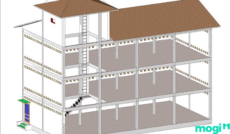 Chi phí xây dựng nhà nuôi yến cho trường hợp 3 tầng sẽ từ 1,4 tỷ trở lên