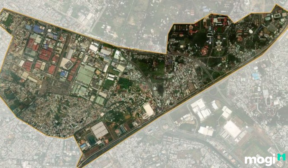 Vị trí Linh Trung Thủ Đức