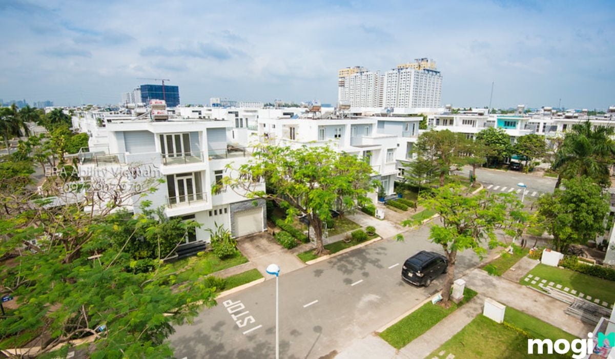 nội khu biệt thự villa park