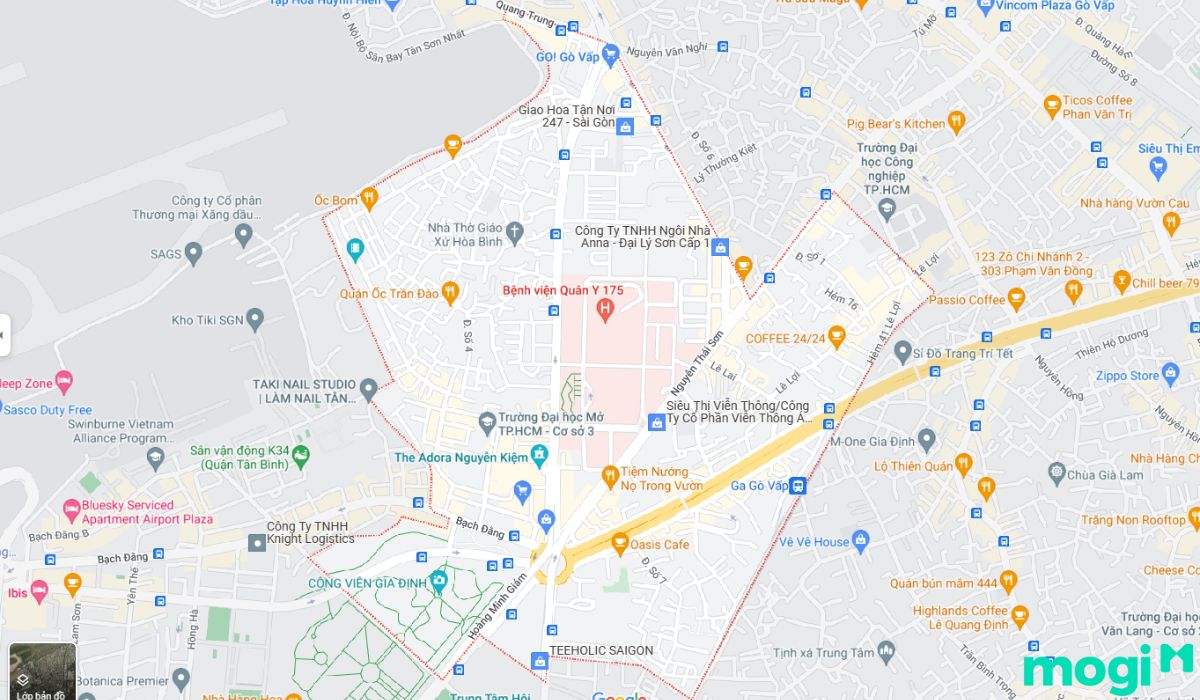 Vị trí địa lý phường 3 Gò Vấp