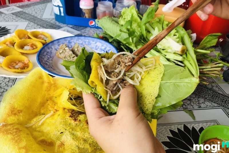 Bánh xèo Cao Lãnh giòn rụm