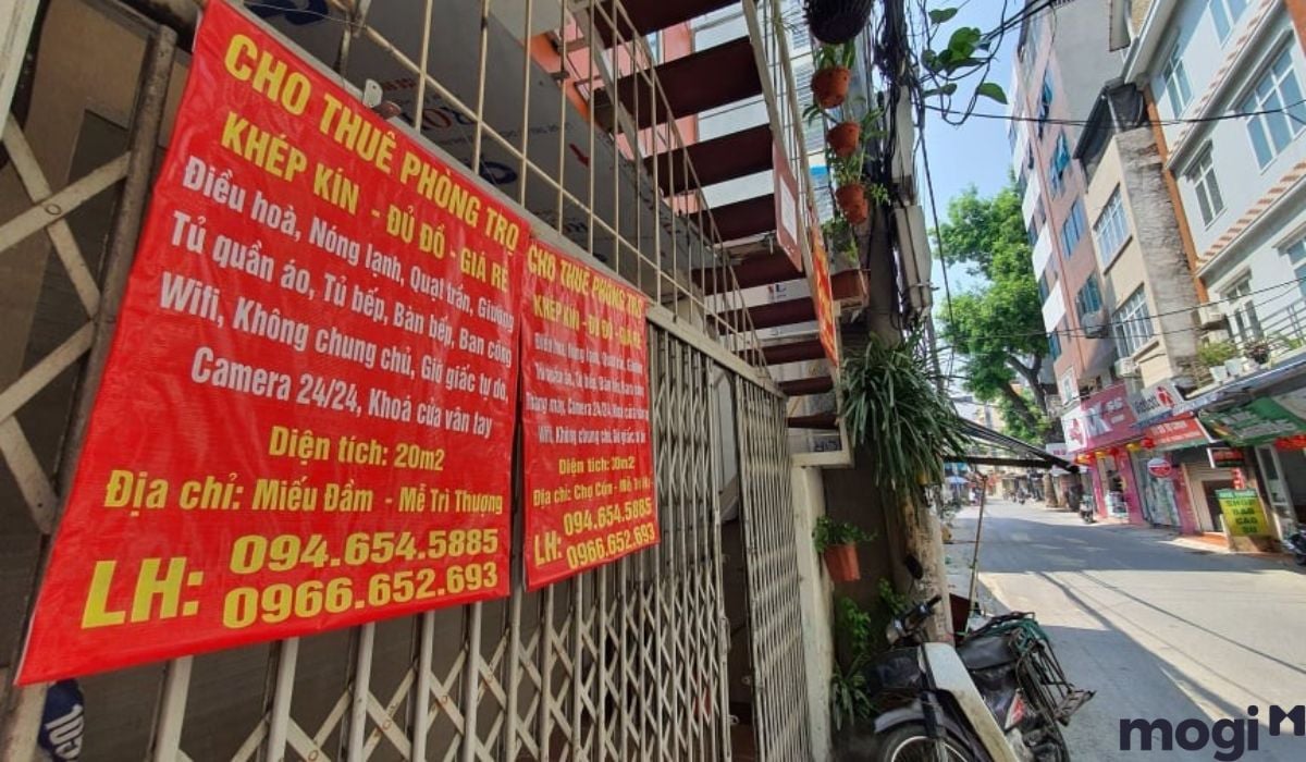 Mức giá thuê phòng trọ chung chủ