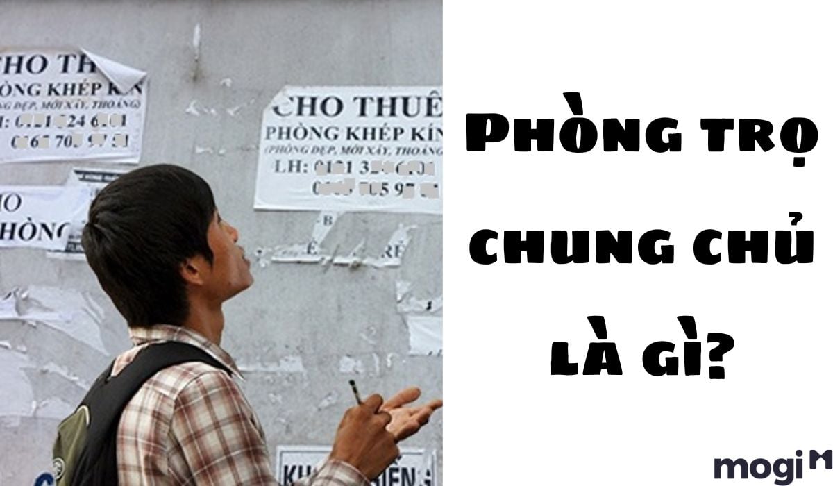 Phòng trọ chung chủ là gì?