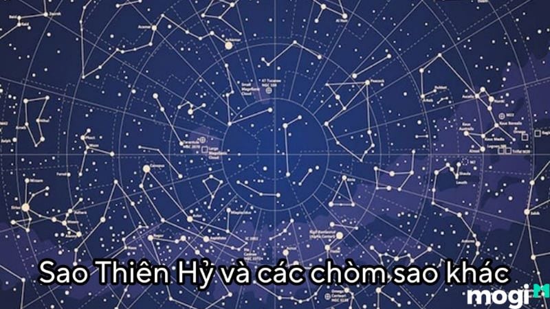 Sao Thiên Hỷ và các bộ sao khác