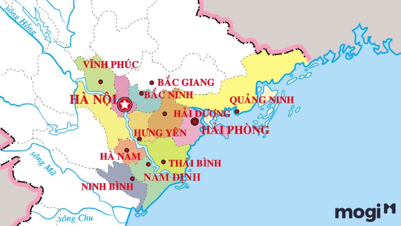 Khu vực đồng bằng sông Hồng
