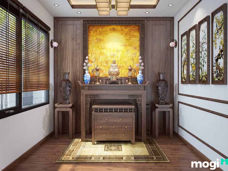 Mẫu bàn thờ cho phòng thờ riêng