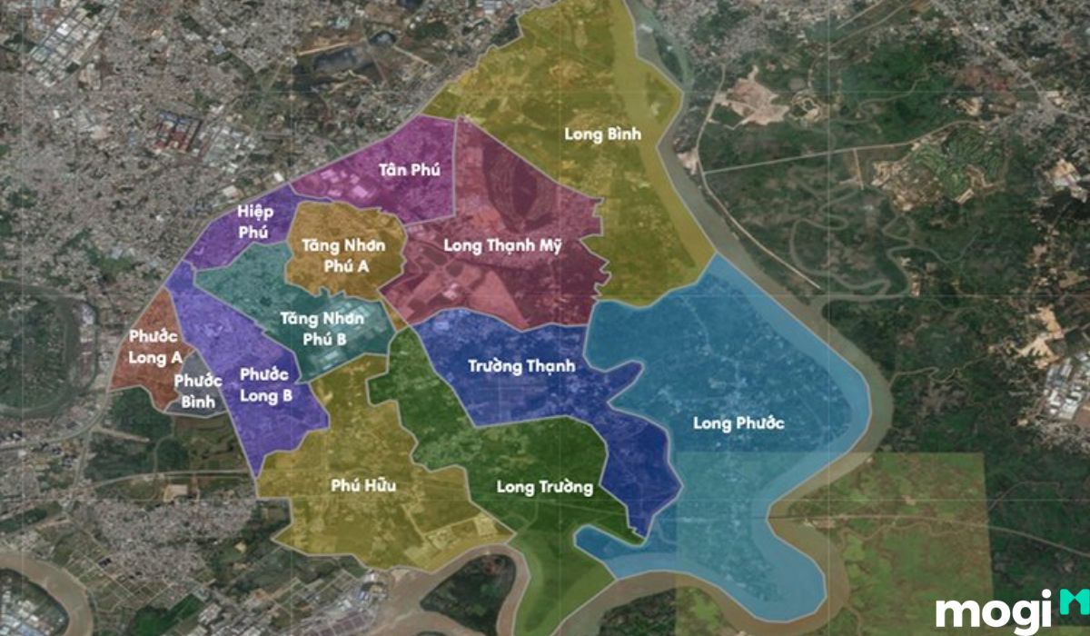 Vị trí địa lý Quận 9