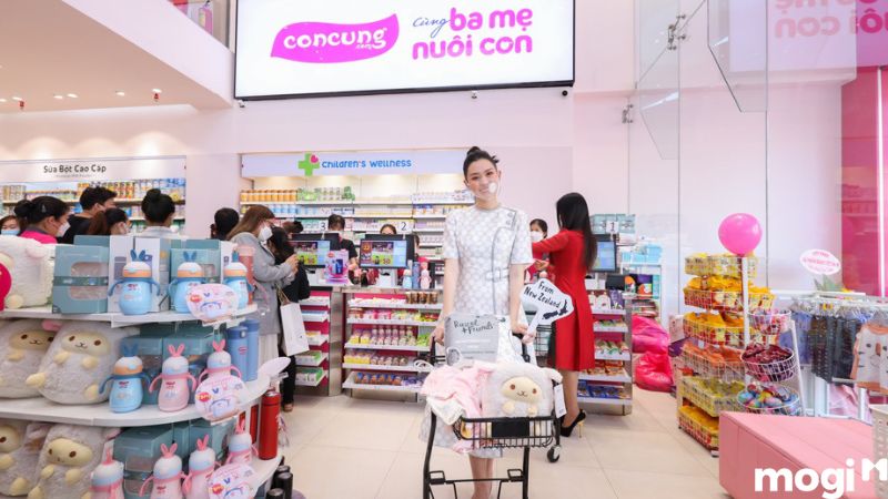 Những nguyên tắc cơ bản thiết kế shop mẹ và bé