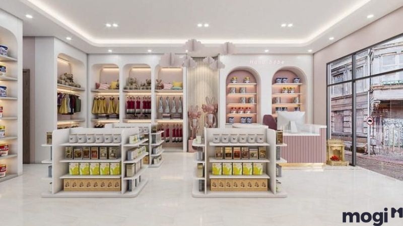 Tổng hợp các mẫu thiết kế shop mẹ và bé theo dòng sản phẩm
