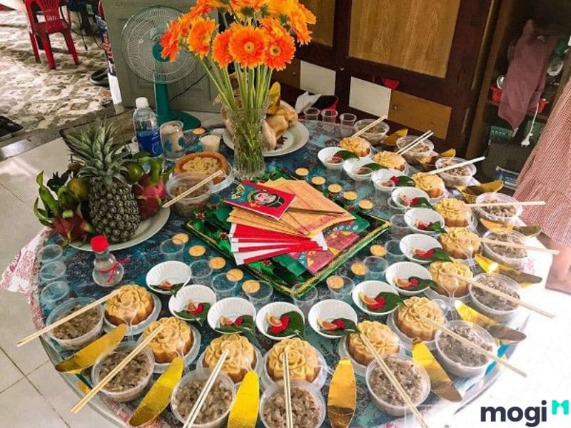 Mâm cúng động thổ xây nhà