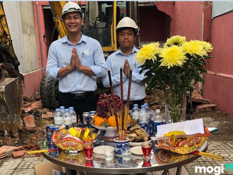 Một số điều cần lưu ý khi thực hiện lễ cúng động thổ