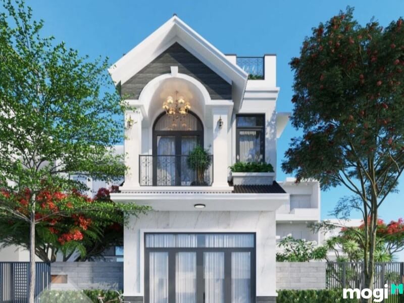 Mẫu nhà ống 2 tầng 50m2