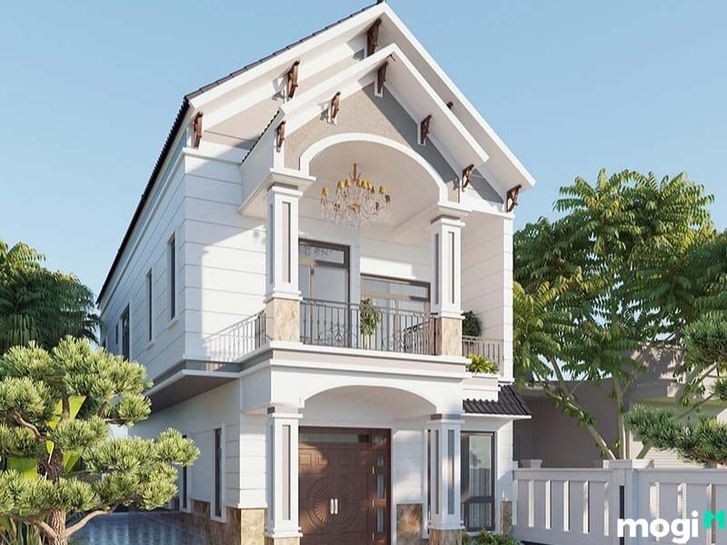 Mẫu nhà 50m2 mái Thái