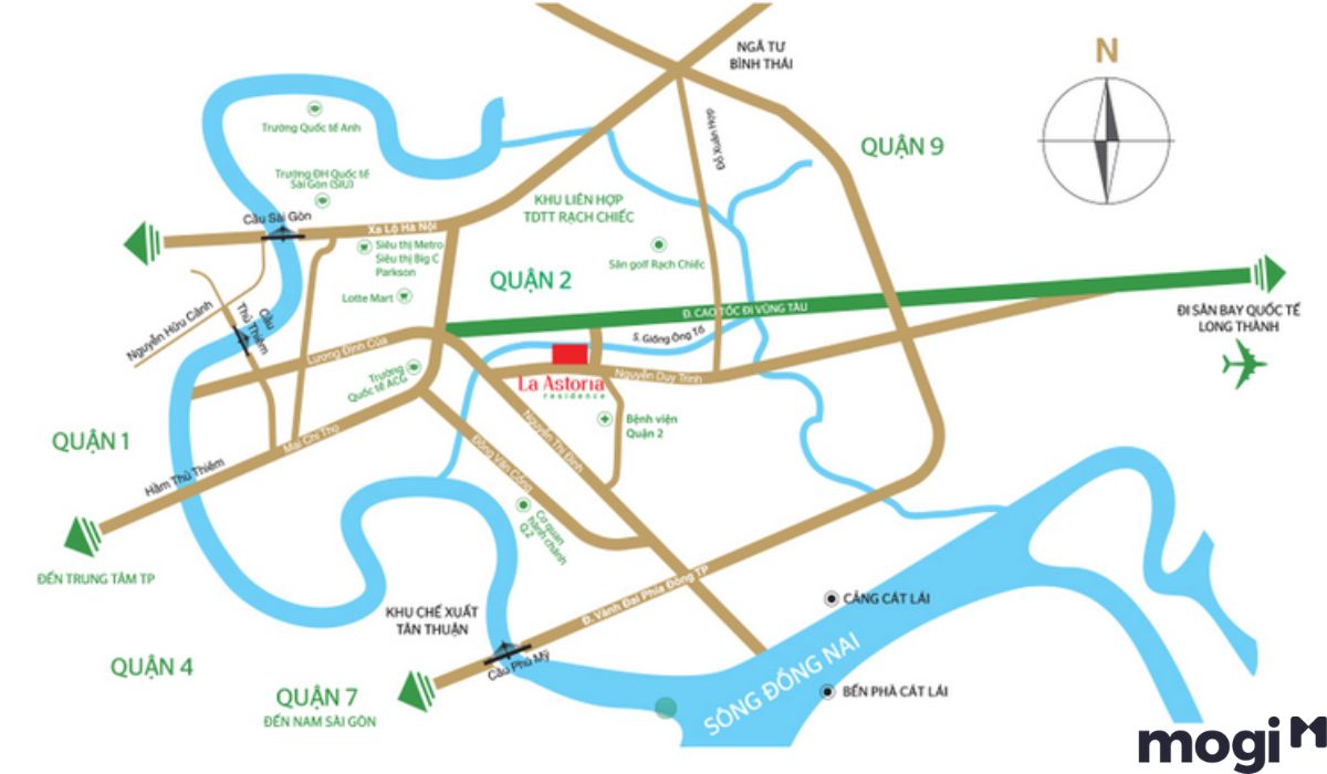 Vị trí địa lý dự án Trang Chủ MB66.COM / Đăng Ký Tặng 66K La Astoria