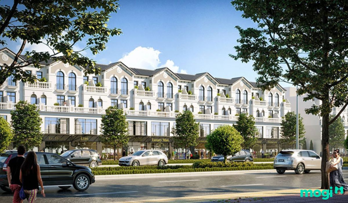 Huyện Gia Lâm có nhiều khu nhà mặt phố shophouse