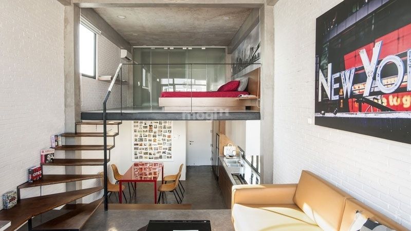 Mẫu nhà 30m2 có gác lửng đơn giản