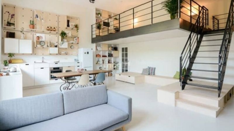 Xây nhà 30m2 có gác lửng tiện nghi hơn khi bố trí hợp lý các không gian trong nhà