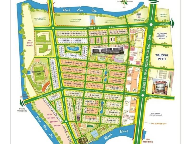 Vị trí địa lý đắc địa nằm ở khu vực hợp lưu của ba nhánh sông lớn