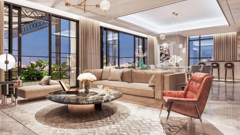 Mb6623 nạp rút nhanh chóng Penthouse tại quận 5 thường được thiết kế theo phong cách hiện đại