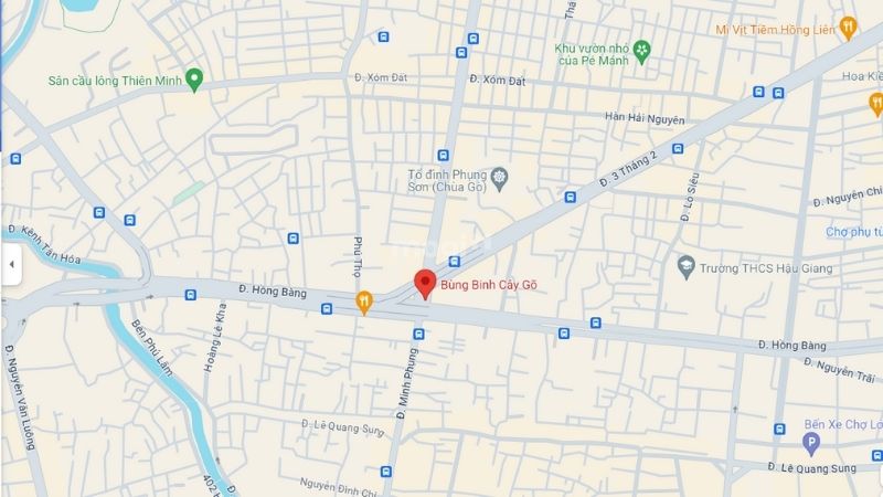 Vòng xoay Cây Gõ: Vị trí địa lý, Mb6623 Đăng Ký Tặng 66K và tiện ích xung quanh 1 Vòng xoay Cây Gõ nằm ở đâu ?