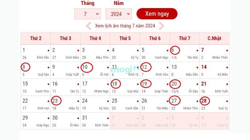 Khi tìm hiểu ngày tốt nhập trạch, trong tháng 7 có 10 ngày xấu mà bạn nên tránh 