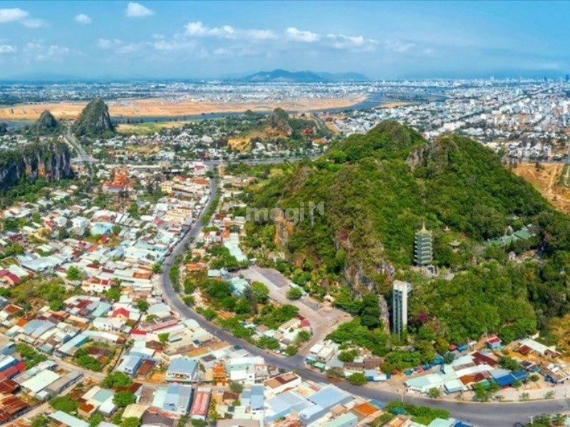 Diện tích của quận