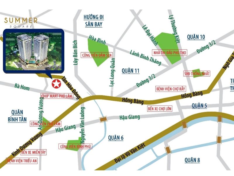 Chung cư Summer Square quận 6 sở hữu nhiều tiềm năng đáng để Trang MB66.COM Chính Thức - MB 66 Uy Tín