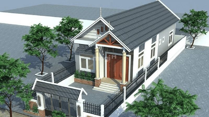 Nhà cấp 4 mái thái