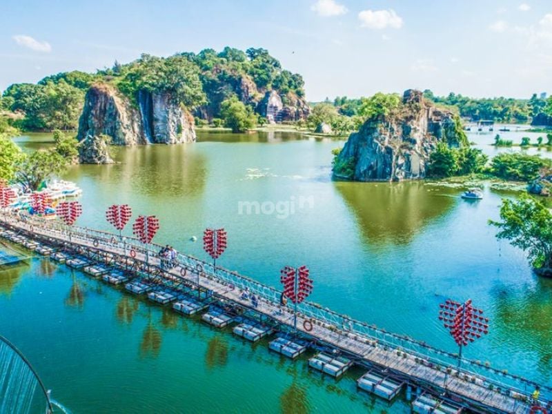 Khu du lịch Bửu Long được xem là vịnh Hạ Long thứ 2